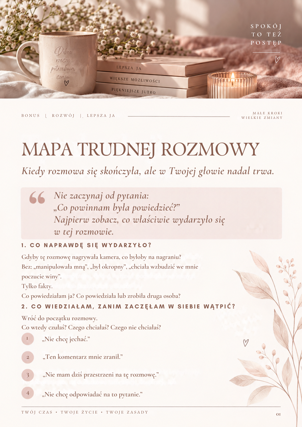 Dwie godziny później – e-book + 2 bonusy